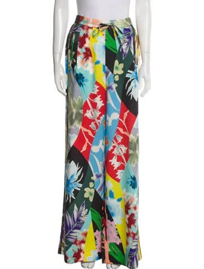 Pre-owned Essentiel Antwerp Nylon Wide Leg Pants W/ Tags In Green