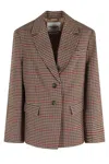 Essentiel Antwerp Oversized Blazer In Brown