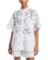 Essentiel Antwerp Oversized Floral Lace Shirt