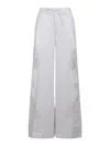 Essentiel Antwerp Large Leg Trousers With Lace Embroidery