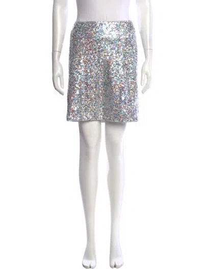Pre-owned Essentiel Antwerp Patterned Mini Skirt In Brown