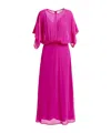 Essentiel Antwerp Hikart Maxi Dress In Pink