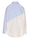 Essentiel Antwerp Polka-dot Embellished Shirt In Blue