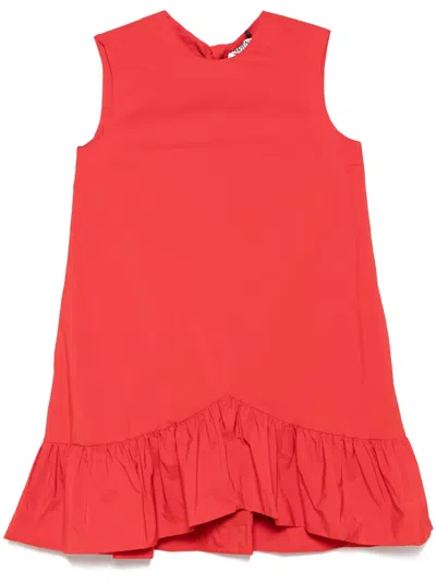Essentiel Antwerp Poplin Mini Dress In Red