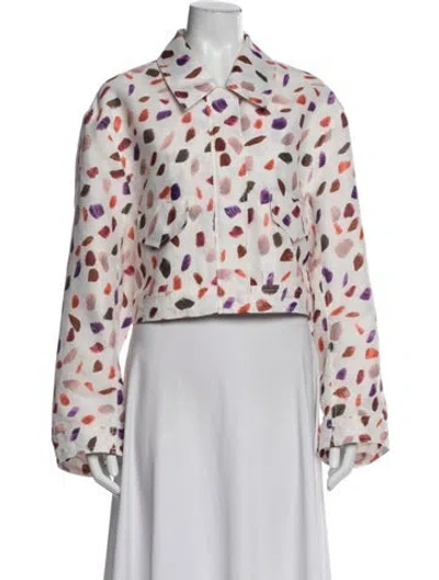 Pre-owned Essentiel Antwerp Printed Jacket In Multi