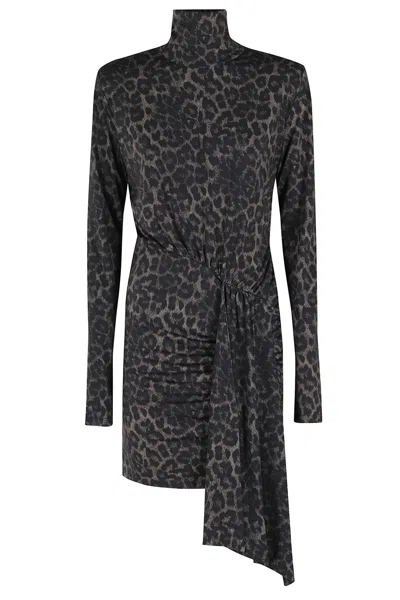 Essentiel Antwerp Printed Jersey In Black