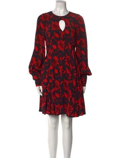 Pre-owned Essentiel Antwerp Printed Knee-length Dress W/ Tags In Black