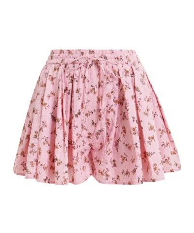 Essentiel Antwerp Printed Shorts In Pink