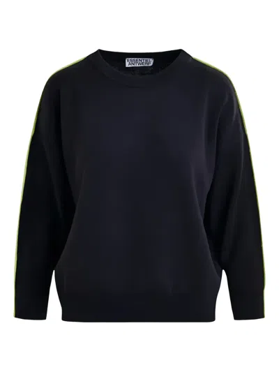 ESSENTIEL ANTWERP SEAM-DETAIL SWEATER