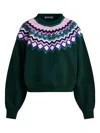 Essentiel Antwerp Sequin-embellishment Sweater In Green