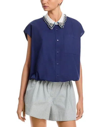 Essentiel Antwerp Shirt In Blue