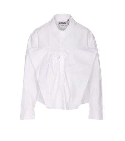 Essentiel Antwerp Ibow Shirt In White