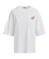 Essentiel Antwerp Hungle Embroidered Tshirt In White
