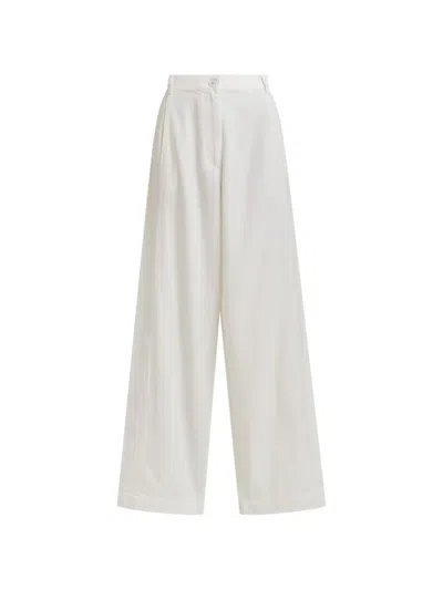 Essentiel Antwerp Side-pocket Trousers In White