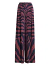 Essentiel Antwerp Side-pockets Pleated Trousers In Pink