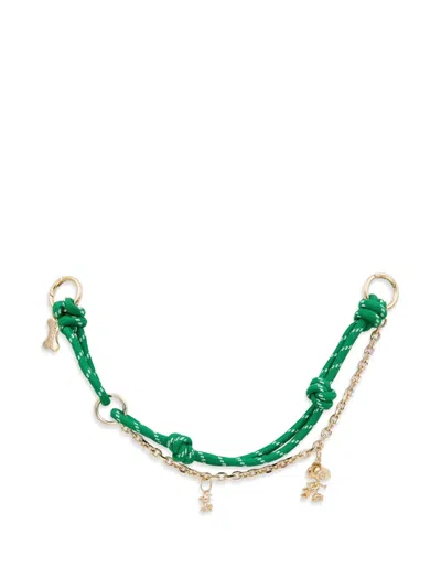Essentiel Antwerp Snoopy Woodstock Charm Bag Accessory In Green