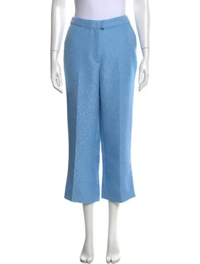 Pre-owned Essentiel Antwerp Straight Leg Pants In Blue