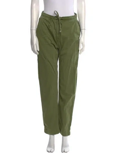 Pre-owned Essentiel Antwerp Straight Leg Pants In Green