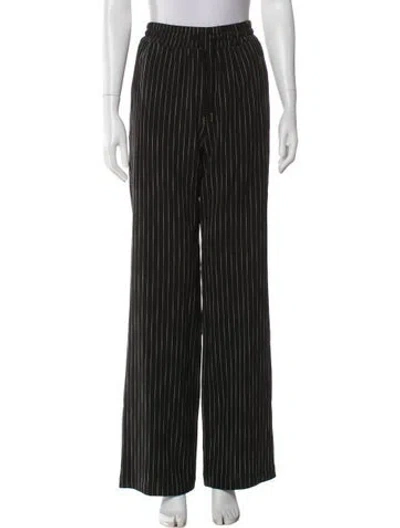 Pre-owned Essentiel Antwerp Striped Sweatpants In Green