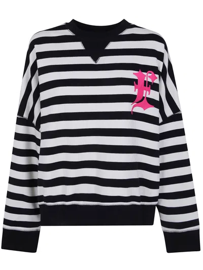 Essentiel Antwerp Kandy Striped Sweatshirt In Multi