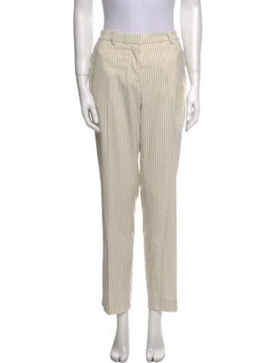 Pre-owned Essentiel Antwerp Striped Wide Leg Pants W/ Tags In Neutral