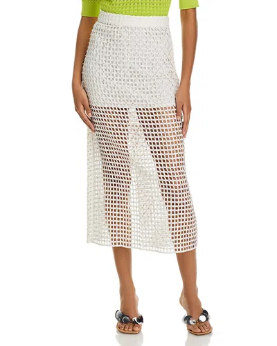 ESSENTIEL ANTWERP STUDDED MESH SKIRT