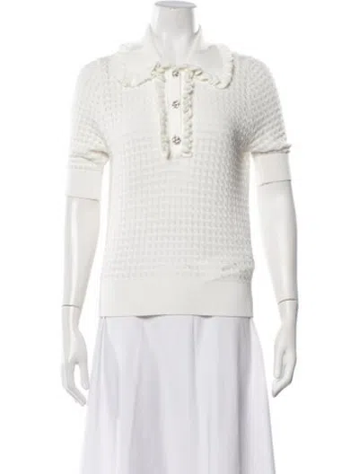 Pre-owned Essentiel Antwerp Sweater In White
