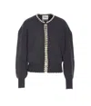 Essentiel Antwerp Ideas Grey Cardigan In Gray