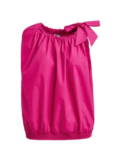 Essentiel Antwerp Tie-detail Blouse In Pink
