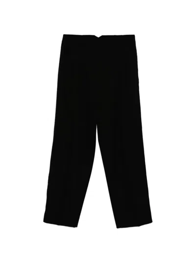Essentiel Antwerp Trimmed Trousers In Black