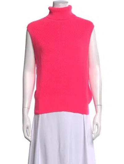 Pre-owned Essentiel Antwerp Turtleneck Sweater In Pink