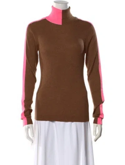 Pre-owned Essentiel Antwerp Turtleneck Sweater W/ Tags In Brown