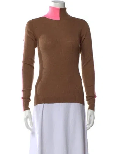 Pre-owned Essentiel Antwerp Turtleneck Sweater W/ Tags In Brown
