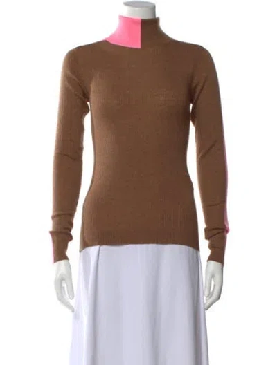 Pre-owned Essentiel Antwerp Turtleneck Sweater W/ Tags In Brown