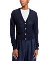 Essentiel Antwerp Hellenium Cardigan In Dark Sapphire