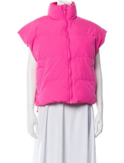 Pre-owned Essentiel Antwerp Vest In Pink