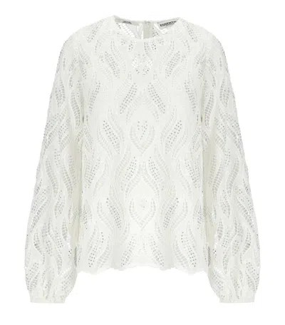 ESSENTIEL ANTWERP ESSENTIEL ANTWERP HANOVER WHITE BLOUSE