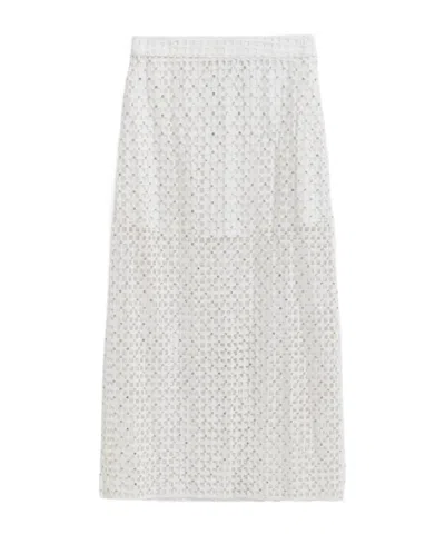 ESSENTIEL ANTWERP ESSENTIEL ANTWERP HANDKERCHIEF MIDI SKIRT