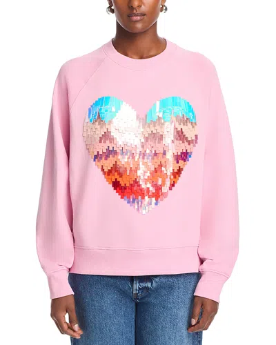 Essentiel Antwerp Wicked Sweatshirt - Exclusive In Mauve Heart