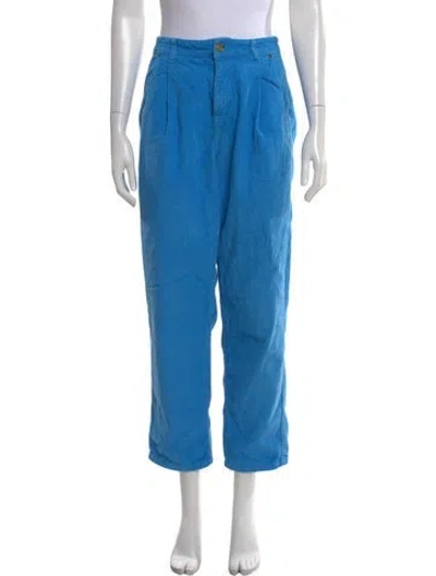 Pre-owned Essentiel Antwerp Wide Leg Pants In Blue