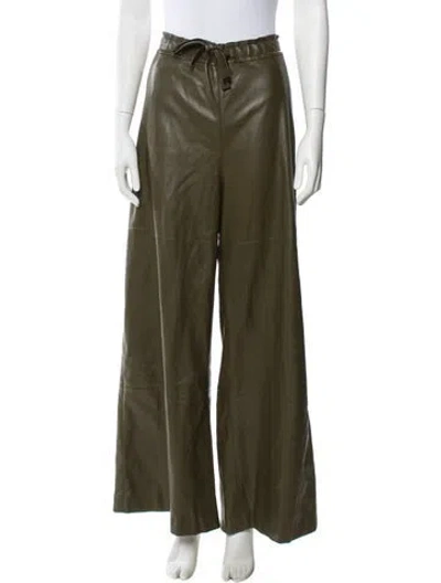 Pre-owned Essentiel Antwerp Wide Leg Pants In Neutral