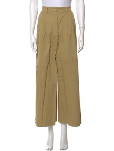 Pre-owned Essentiel Antwerp Wide Leg Pants In Neutral