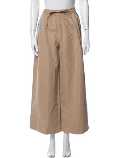 Pre-owned Essentiel Antwerp Wide Leg Pants In Neutrals
