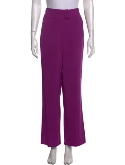 Pre-owned Essentiel Antwerp Wide Leg Pants In Purple
