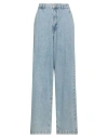 Essentiel Antwerp Woman Jeans Blue Size 28 Cotton In Blue