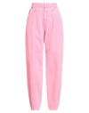 Essentiel Antwerp Woman Jeans Fuchsia Size 26 Cotton In Pink