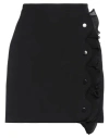 Essentiel Antwerp Woman Mini Skirt Black Size 4 Recycled Polyester, Elastane In Black