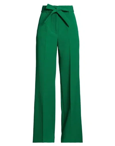 Essentiel Antwerp Woman Pants Green Size 4 Recycled Polyester, Elastane