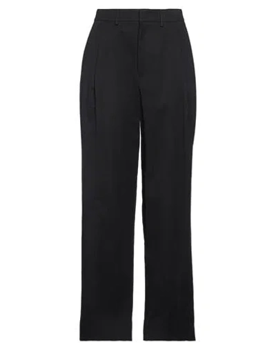 Essentiel Antwerp Woman Pants Midnight Blue Size 8 Cotton, Viscose, Elastane
