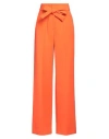 Essentiel Antwerp Woman Pants Orange Size 6 Recycled Polyester, Elastane In Orange